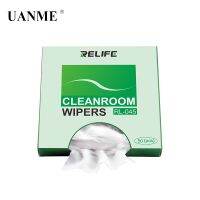 UANME RL-045 50pcs Relife Anti-Static Cleanroom Wipers.Paper Drawing Design.Vacuum Packing For Phone Screen Mainboard Clean Tool Colanders Food Strain