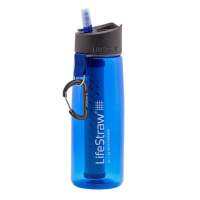 LifeStraw ขวด2ตัวกรองน้ำเป็นขั้นขนาด650มล. สำหรับเดินป่าตั้งแคมป์กลางแจ้งวิ่งสำหรับเส้นทางการเดินทาง