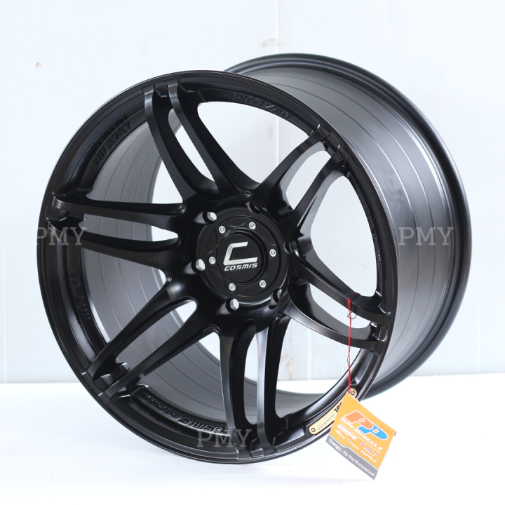 ล้อแม็กขอบ-18x10-5-et20-6รูx139-7-ยี่ห้อ-cosmis-รุ่น-mr-ii-1201-สีดำด้าน-ราคาต่อ1วง-ขายยกชุด-4-วง-งานใหม่แท้-100