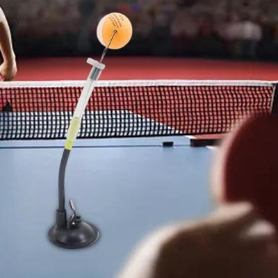 ‘【；】 Suction Table Tennis Ball Trainer Universal Adjustable Pingpong Practice Training Device 30Cm For Outdoor Ping Pong Beginners