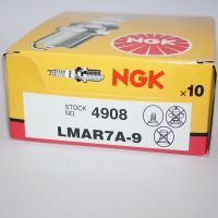 Original-genuine◐ NGK spark plug LMAR7A-9 is suitable for Honda Fosha 250 Austria KTM 690 1090 Grizzly 700