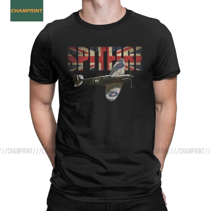 mens-rack-supermarine-spitfire-ww2-fighter-t-shirt-aircraft-ww2-combat-pilot-aircraft-cotton-st-clothing-short-sleeve