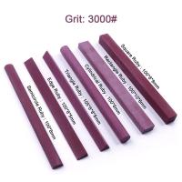 1PC 6 Types 3000# Grit Ruby Whetstone Kitchen Knife Sharpener Sharpening Graver Stone Oil Stone