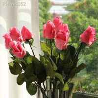 45cm Artificial Flowers Home Decoration Moisturizing Rose Silk Artificial Roses Simulated Tactile Rose Real Touch Fake Plants