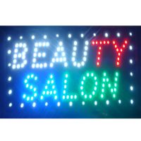 【HOT】☃✒☽ Ultra bright led beauty salon sign billboard neon light animated electronic 10x19 inch indoor