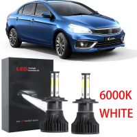 ชุดหลอดไฟหน้าฮาโลเจน LED 6000K 2016-2017 แบบเปลี่ยน สําหรับ Suzuki Ciaz 2016 รับประกัน 10 เดือน