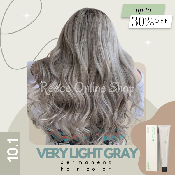 10.1 Very Light Gray Permanent Hair Color 100ml Lazada PH