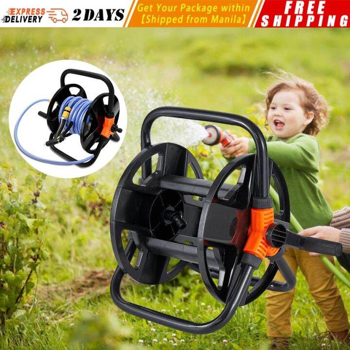【Hose Reels Holder】Portable Garden Hose Reels Hose Organizer Rack