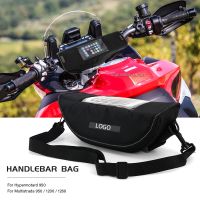 [hot]Motorcycle Handlebar bag Waterproof Bag Storage Travel Tool bag For Ducati Multistrada 950 1200 1260 Hypermotard 950 Monster 797