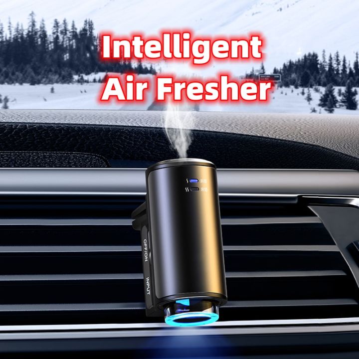 Auto Electric Air Diffuser Aroma Car Air Vent Humidifier Mist Aromatherapy  Car Air Freshener Perfume Fragrance Car Accessories