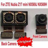 กล้องหลังขนาดใหญ่ดั้งเดิมสําหรับ ZTE Nubia Z17 mini NX569J NX569H Main Back กล้องหน้าหันหน้าไปทางเล็ก Flex Cable