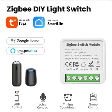 Neutral 2 Gang Zigbee Switch - Best Price in Singapore - Jan 2024