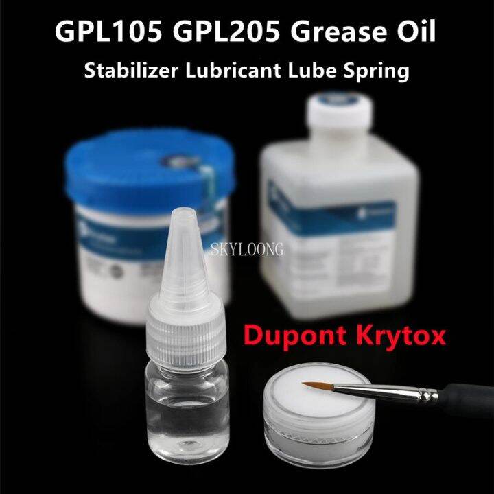 Original Dupont Krytox GPL105 GPL205 Switches Lube Mechanical Keyboard Switch Grease Oil