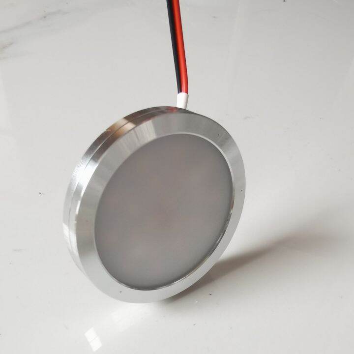 หลอดไฟ-led-dc-12v-ขนาด60มม-ไฟโดม-pelat-aluminium-ดาวน์ไลท์สำหรับคาราวาน-rvs-ใช้ภายในเรือยอชท์ผู้ออกค่าย5ล้อ