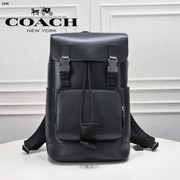 COACH 72120 Mens Campus Leather Backpack 