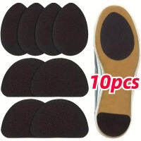 10Pcs Wear-Resist Non-Slip รองเท้า Mats Self-Adhesive Forefoot รองเท้าส้นสูงด้านล่างสติกเกอร์ Silent Heel Protector ยาง Pad Cushion