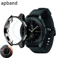 Gear S3 frontier Cover for Samsung Galaxy Watch 46mm 42mm case galss bumper soft smart watch accessories plated protective shell