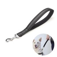 Dog Leash Reflective Nylon Running Pet Leash For Small And Large Dogs 30cm Comfortable grip Length Rope Collars