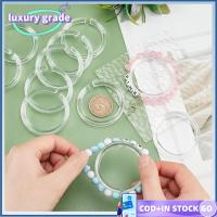 LUXURY GRADE ใสสะอาด ชั้นวางวาง กลมกลมๆ เคสสำหรับมือถือ ที่วางเครื่องประดับ ชั้นวางโปร่งใส ชั้นวางกำไลข้อมือ ขาตั้งแสดงสร้อยข้อมือ