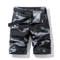 Mens Military Cargo Shorts Casual Fashion Multi Pocket  Summer Brand Cotton Army Camouflage Tactical Shorts Plus Size Shorts