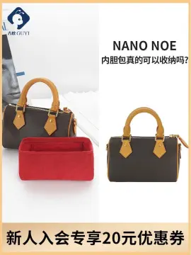LV Nano Speedy or LV Nano Noe - Leather Strap Shorten Clip