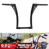 YD 14in รถจักรยานยนต์ RISE APE hanger มือจับสำหรับ Sportster XL 883 1200 flst