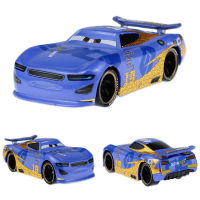 รถยนต์ดิสนีย์พิกซาร์3ศูนย์แข่งแดนนี่ Swervez NO.19 Lightning Mcqueen รถของเล่นโลหะ1:55ของขวัญคริสต์มาสปีใหม่สำหรับเด็ก