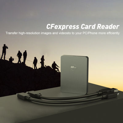 Cardreader Adapter Flash Memory Card CR316 Aluminum Alloy USB3.1 Gen 2 10Gbps CFexpress Type B Card Reader