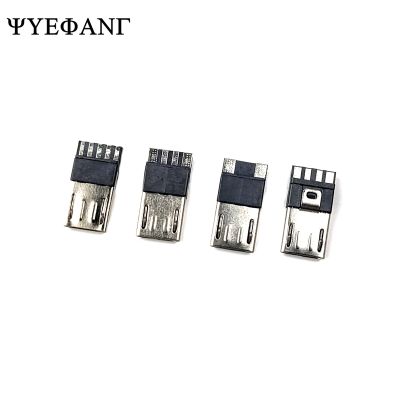 【CW】▣☸  10pcs/lot  2P/4P/5Pin USB Jack Plug Male Port Tail Sockect Terminals