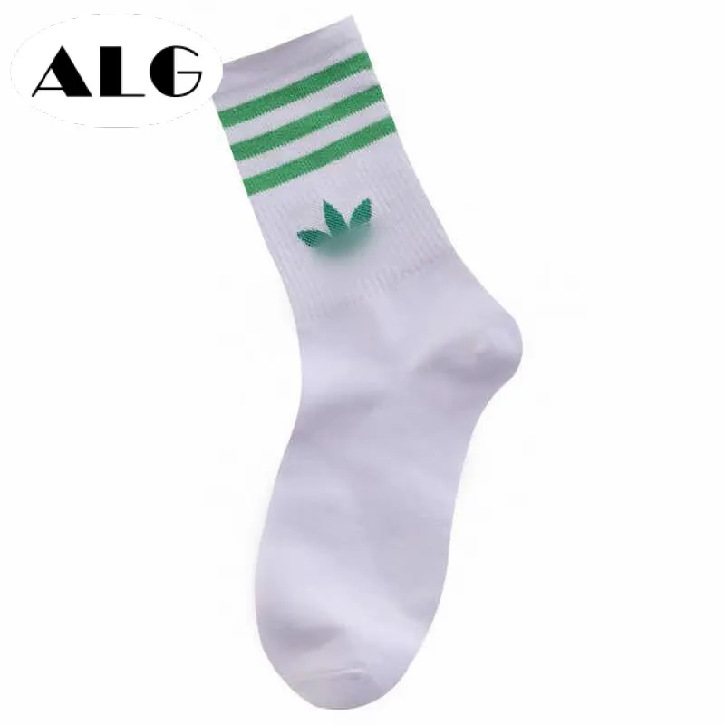 ALG COD Adidas Fashion Basketball Socks Clover Printed Elastic