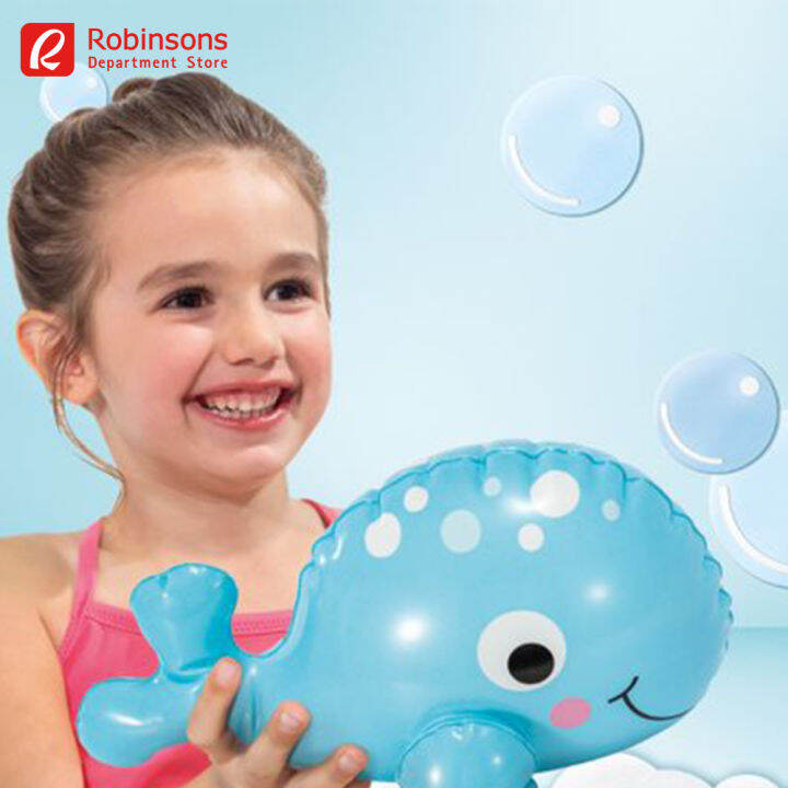 Intex Puff n Play Water Toys (Blue Whale) Lazada PH