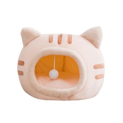 Deep Sleeping Warm In Winter Cat Bed Little Mat Basket Small Dog House Products Pet Tent COZY Cave Nest Indoor Warm