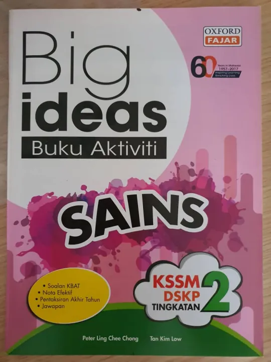 Big Ideas Buku Aktiviti Sains Tingkatan 2 17 18 Lazada