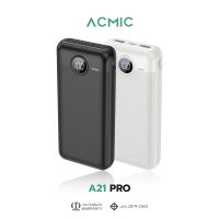 ACMIC A21PRO Powerbank 20000 mAh พาวเวอร์แบงค์ LED Diplay ของแท้ 100% ประกันสินค้า 1 ปี