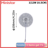 Ministar แผงวงแหวน LED 12W 18W 24W 36W แผงไฟวงกลมเพดานแผงโคมไฟวงกลม