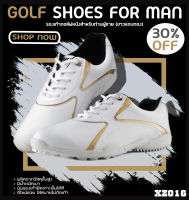 Golf Shoe by PGM Model XZ016 White Gold for Man SIZE EU:35 - EU:45