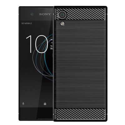 เคสสำหรับ Sony โทรศัพท์สไตล์ใหม่สำหรับ Sony Xperia XA1 Ultra เคสคาร์บอนไฟเบอร์ซิลิโคน TPU ผิว Sony Xperia XA1 Ultra แบบนิ่ม