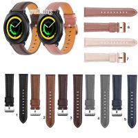 20mm skórzany pasek do zegarka pasek do Samsung Galaxy Gear Sport S4 inteligentny zegarek wymiana bransoletki na rękę dla Galaxy S2 Active