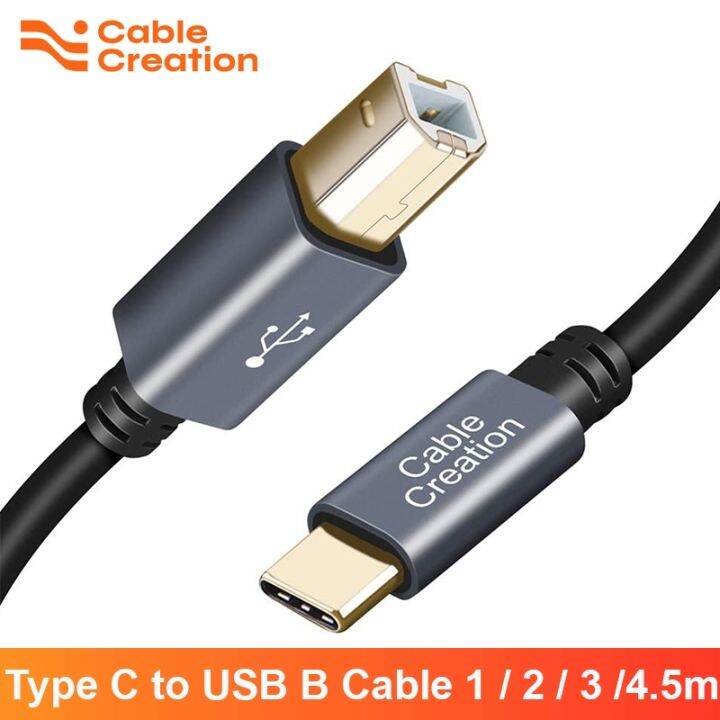 CableCreation USB C to USB B 2.0 Printer Cable Scanner Cord for Epson