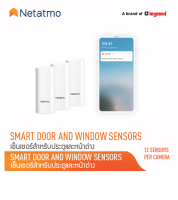 Netatmo เซนเซอร์ตรวจจับประตูและหน้าต่างอัจฉริยะ SMART DOOR AND WINDOW SENSORS