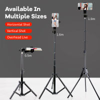 14 Screw Head Selfie Tripod Universal Professional Tripods Portable Aluminum Phone Holder cket Camera Stand For Live Youtube