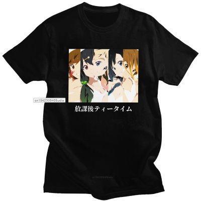 เสื้อยืดแฟชั่นลายอะนิเมะ K-On-Yui Hirasawa