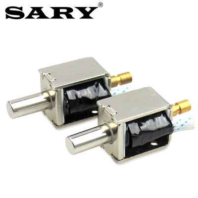 DC12V mini electric lock push pull solenoid valve electromagnet mini electric control pin through lock solenoid lock