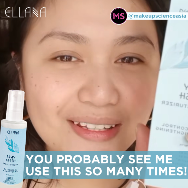 ELLANA Stay Fresh Skincare Set of 4 Powder Cleanser, Jar, Toner