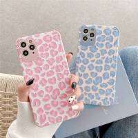 เคสโทรศัพท์ลายเสือสีฟ้าสีชมพู คลุมกล้อง TPU แบบนิ่ม สำหรับรุ่น 14/14PRO 14 PROMAX 13/13PRO 13PROMAX 12 11 XS#259