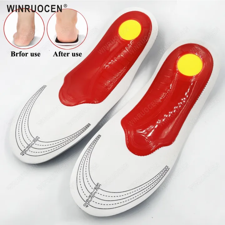 【CW】 1 Pair Insole Arch Support Flat Feet Insert Foot Fasciitis Relief