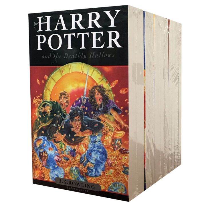 Harry potter english book set hot sale