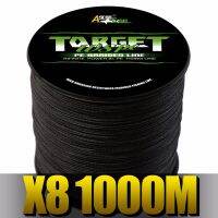 เอ็นตกปลาถัก8เส้น2เส้นแข็งแรงพิเศษ1000เมตรสำหรับตกปลาคาร์พบรรทัด Multifilament สีเขียว6-300LB