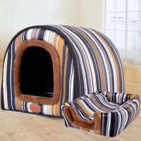 {pets baby} ใหม่ที่อบอุ่น DogComfortable PrintKennel เสื่อสำหรับ PetTopFoldable แมวนอนเตียง Cama Para Cachorro