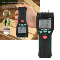 เครื่องตรวจจับความชื้น Digital LCD Handhold เครื่องวัดความชื้นไม้ Damp Detector Hygrometer Tester Sensor Moisture Tester